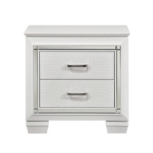 Allura Night Stand WHITE