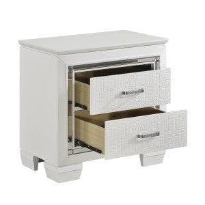 Allura Night Stand WHITE