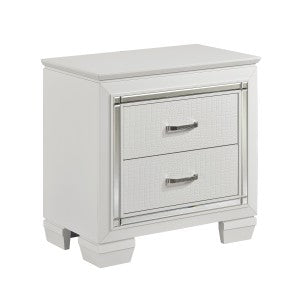 Allura Night Stand WHITE