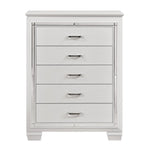 Allura 5 Drawer Chest WHITE