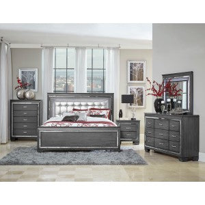 Allura Night Stand GREY