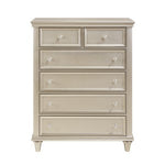 Celandine 5 Drawer Chest SILVER