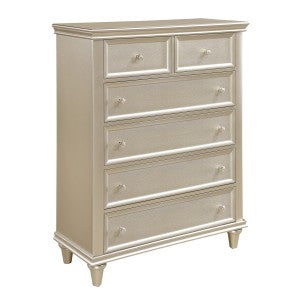 Celandine 5 Drawer Chest SILVER