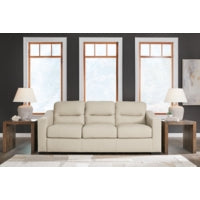 Treasure Trove 100% Leather Sofa ALMOND