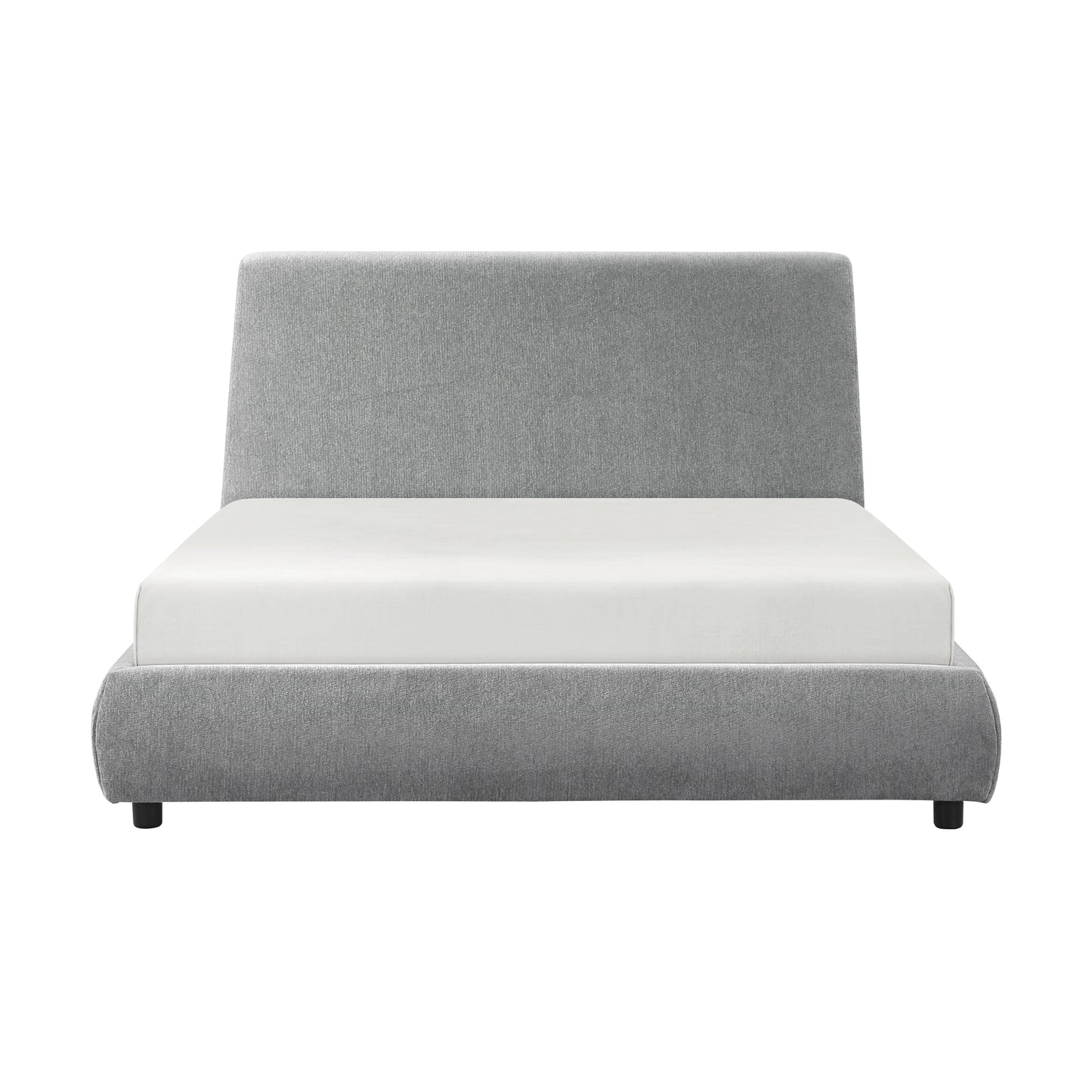 Alford Queen Platform Bed GREY
