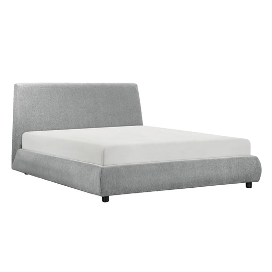 Alford Queen Platform Bed GREY