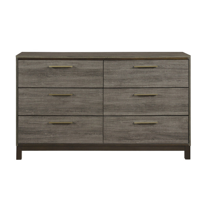 Vestavia Dresser DARK BROWN/GREY