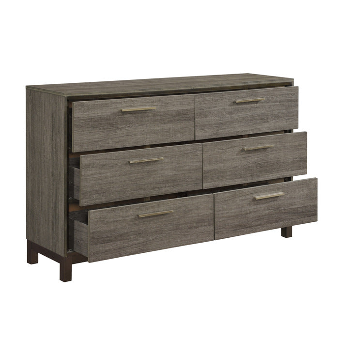 Vestavia Dresser DARK BROWN/GREY