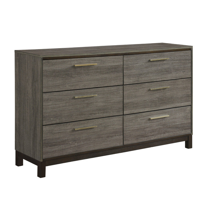 Vestavia Dresser DARK BROWN/GREY