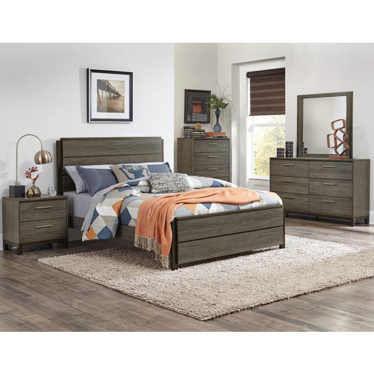 Vestavia Dresser DARK BROWN/GREY