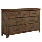 Jerrick Dresser SOLID WOOD-BURNISHED BROWN