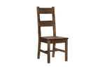 Jerrick 5pcs Dining Table SOLID WOOD-BURNISHED BROWN