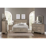 Cumberland Queen Storage Platform Bed GREY