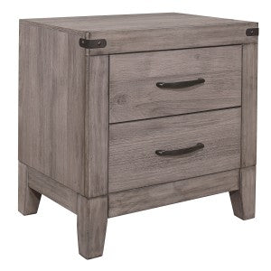 Woodrow Night Stand BROWNISH GREY