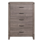Woodrow 5 Drawer Chest BROWNISH GREY