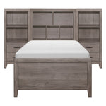 Woodrow 3pc Set Twin Wall Bed