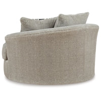 Calnita Oversized Swivel Accent Chair SISAL