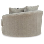 Calnita Oversized Swivel Accent Chair SISAL