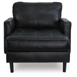 Bryceview Leather Chaise ONYX