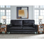 Bryceview Sofa 100% Leather Sofa ONYX