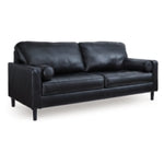 Bryceview Sofa 100% Leather Sofa ONYX
