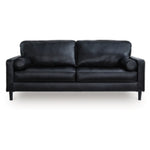 Bryceview Sofa 100% Leather Sofa ONYX