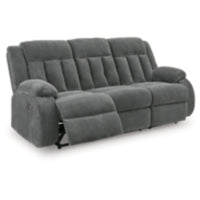 Observation REC PWR Sofa w/Drop Down Table STEEL
