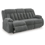 Observation REC PWR Sofa w/Drop Down Table STEEL