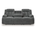 Observation REC PWR Sofa w/Drop Down Table STEEL