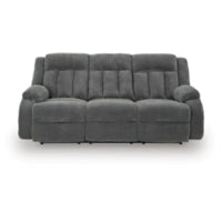 Observation REC PWR Sofa w/Drop Down Table STEEL