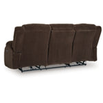 Observation REC PWR Sofa w/Drop Down Table CHOCOLATE