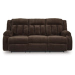 Observation REC PWR Sofa w/Drop Down Table CHOCOLATE