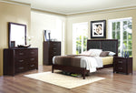 Edina Queen Bed EXPRESSO