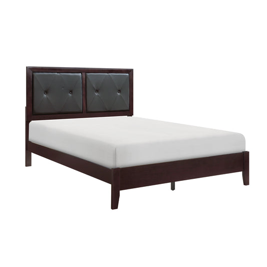 Edina Queen Bed EXPRESSO