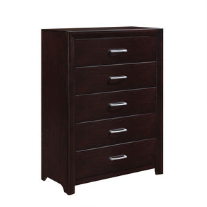 Edina 5 Drawer Chest EXPRESSO