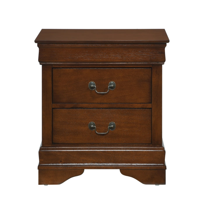 Mayville Night Stand BROWN CHERRY
