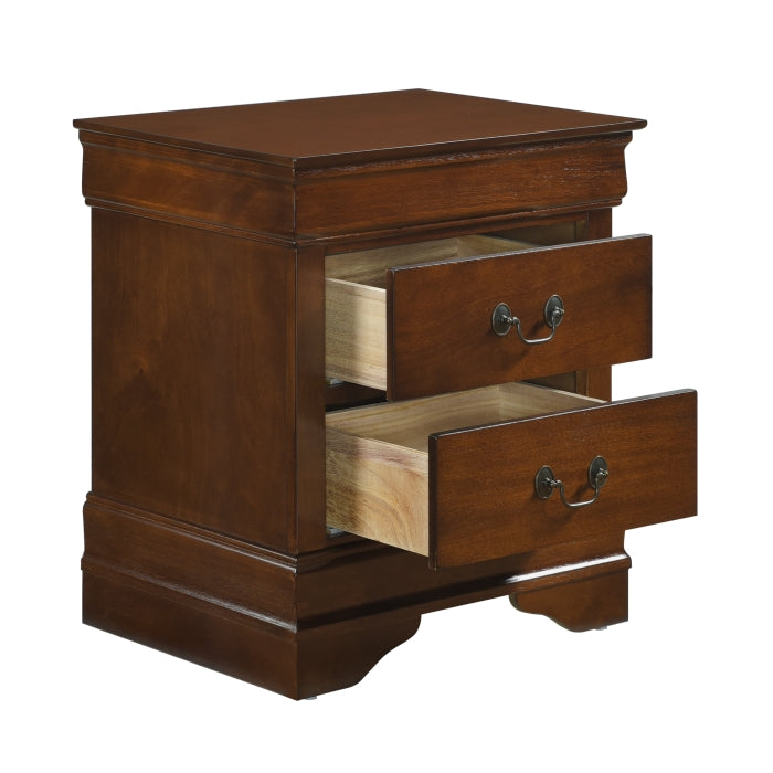 Mayville Night Stand BROWN CHERRY