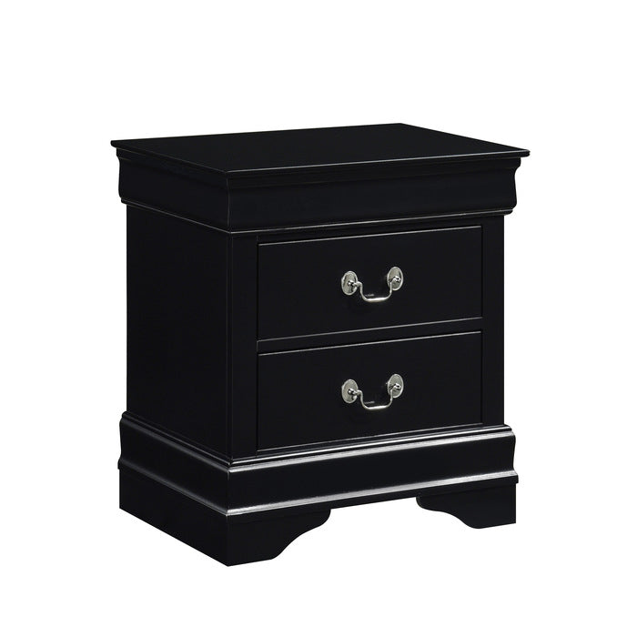 Mayville Night Stand  BLACK