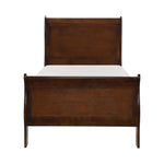Mayville Twin Sleigh Bed CHERRY