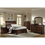 Cumberland Queen Storage Platform Bed CHERRY