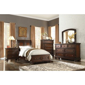 Cumberland Dresser Mirror BROWN CHERRY