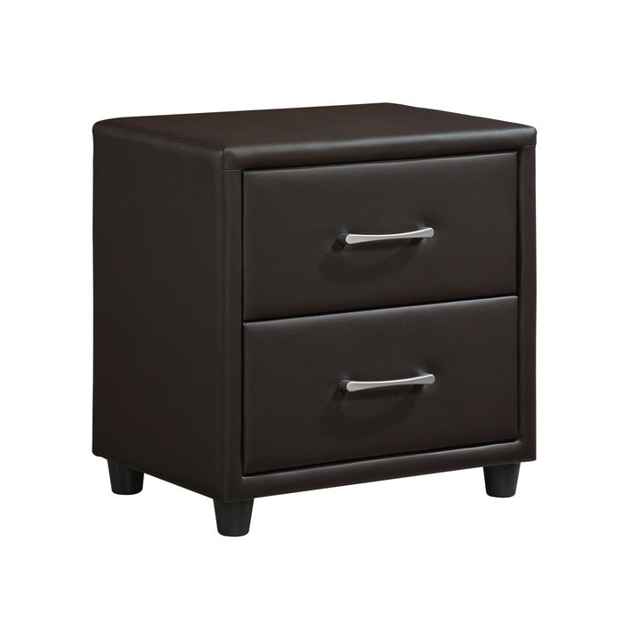 Lorenzi Night Stand DARK BROWN