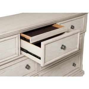 Bethel Dresser WIRE BRUSHED WHITE