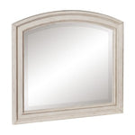 Bethel Dresser Mirror WIRE BRUSHED WHITE