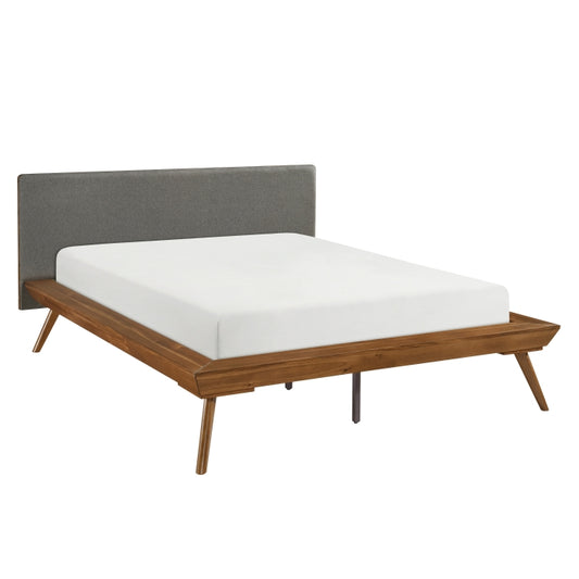 Wrenn Queen Platform Bed CHESTNUT
