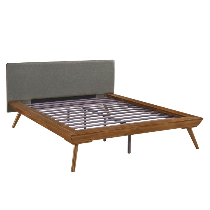 Wrenn Queen Platform Bed CHESTNUT
