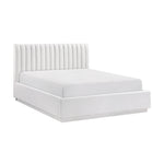 Mulvane Queen Platform Bed NATURAL