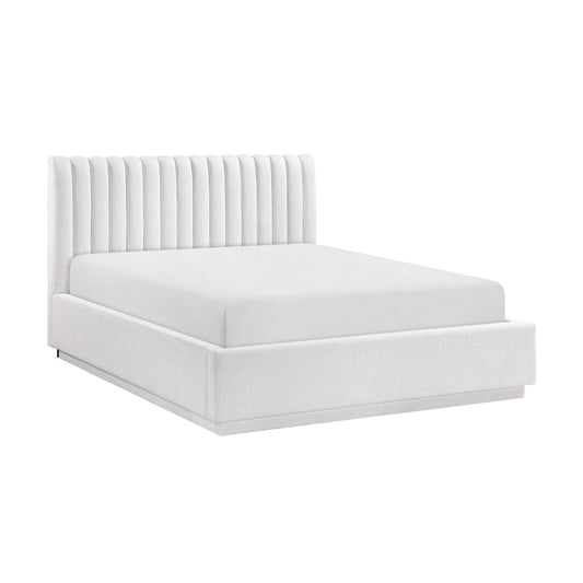 Mulvane Queen Platform Bed NATURAL