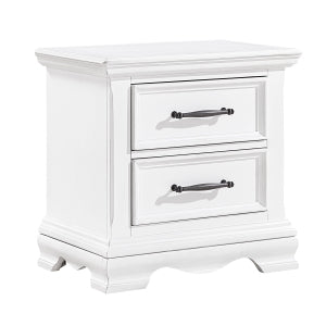 York Night Stand WHITE