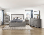 Owen Queen Bed GREY